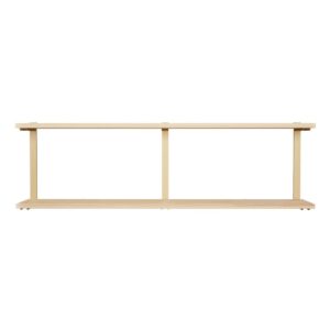 Wall Mounted Shelving: 2 Shelf Unit — 12"L Shelves: 2 Brackets