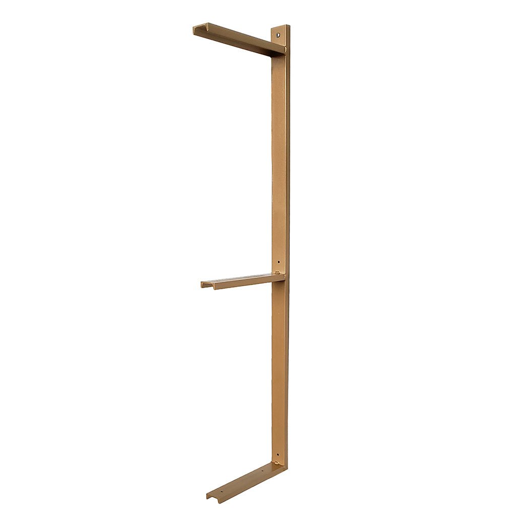 Heavy-Duty Floating Shelf Brackets — 1 Shelf 2" / Black / Yes I Understand.
