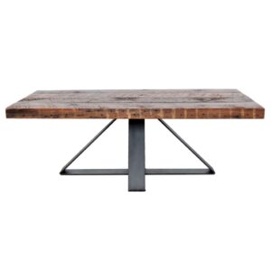 Modern Industrial Coffee Table — Without Shelf